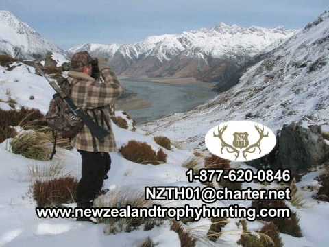 Lov jelena Nový Zéland